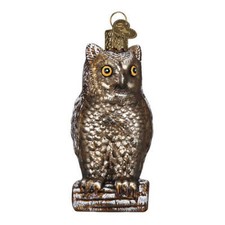 Vintage Wise Old Owl Ornament picture
