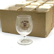 NIB Vintage Camus La Grande Marque Mini Cognac Snifter Collectible Glasses S/12 picture