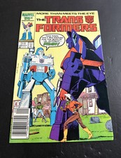 Transformers #20 1986 Newsstand Megatron Cover 6.5 Bg14 picture