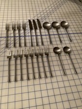 TWENTY Pieces Dansk Finland Jette Flatware Vintage picture