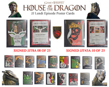 House of the Dragon Series Two, JJ Lendl Episode Poster Cards JJT 1 TO JJT 54 picture