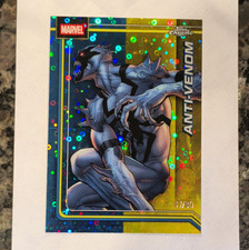 Topps 2026 Chrome Marvel Anti-Venom Serial Numbered 47/80 Card #102 3 Cards  picture