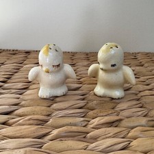Vintage Baby Chicks Ceramic Salt & Pepper Shakers picture