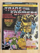 TRANSFORMERS UK #3 Marvel Comic Book with Free Gift transfer picture