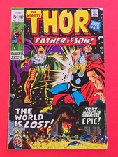 Thor #187 1971 Marvel Thor vs Odin Stan Lee John Buscema Joe Sinnott picture