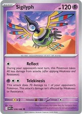 Sigilyph 038/086 Uncommon White Flare Pokemon Near Mint picture