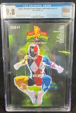 Mighty Morphin Power Rangers 30th Anniversary #1 CGC 9.8 Reg 2023 LOOSE SEE PICS picture
