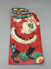 Vintage Jolly Santa’s Sticker Pictures by Whitman Publishing 1968 Jason Lee picture