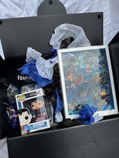 DC Fandome Global Experience Promo Comics Print Signed Jim Lee 332/375 &  Funko picture