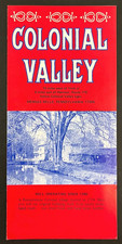 1970s Colonial Valley Village Menges Mills Pennsylvania Vintage Travel Brochure picture