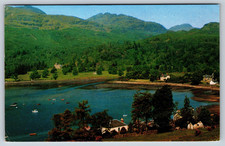 Coastal village, Argyll and Bute, Scotland, Vintage Postcard picture