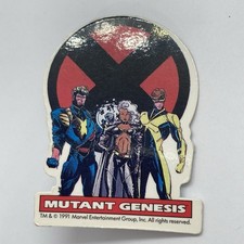 Vintage X-Men: Mutant Genesis Promotional Pin Havok Storm Cyclops Marvel 1991 picture