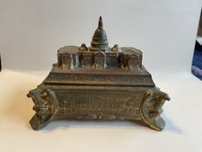 Vintage US The CAPITOL Building Washington DC Jewelry Box Trinket Weidlich A78 picture