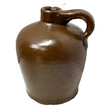 Red Wing Pottery Minnesota Stoneware Whiskey Jug  Primitive Salt Glaze Brown picture