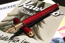 Kaweco Special Red Collection Fountain Pen (Double Broad) Brand New w/Box, etc. picture