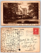 Morristown New Jersey Morristown Inn Hotel Eagle Postcard BH565 picture