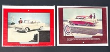 Vintage 1956 Chevy Lot Bel Air Prints Line up Of  1956 Chevrolet Bel Air Coupes  picture