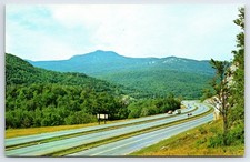 Interstate 89 Between Montpelier & Burlington Vermont Postcard #1786 picture