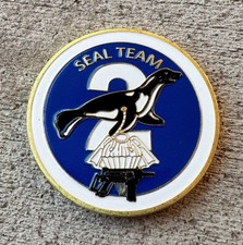 U.S. Navy Seal Team 2 Challenge Coin ·IN STOCK· ·FAST SHIPPING· ·NEW· picture