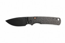 Vosteed Porcupine TiSlim A4808 S90V Black Ti Top Liner Lock Knife Exclusive picture