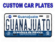 CUSTOM CAR PLATE  GUANAJUATO/ Placa Carro Mexico States/ Placa Guanajuato picture