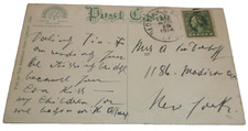 MARCH 1914 CENTRAL RAILROAD OF NEW JERSEY CNJ RED BANK & BRIDGETON #312 RPO picture