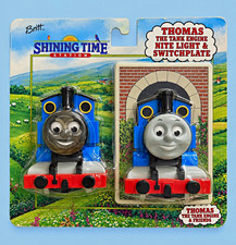 Vintage Thomas the Tank Engine Shining Time Station Night Light & Switchplate picture