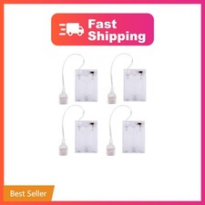 4pcs Battery Pack for 5V LED Neon Signs | Transparent USB Neon Light Battery ... picture