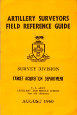 157 Page 1960 ARTILLERY SURVEYORS FIELD REFERENCE GUIDE School Manual on Data CD picture