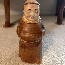 Original King Stoneware Friar Tuck Monk Stein 289 Western Germany Vintage picture
