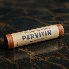 2x WW2 German Replica Pervitin Army Design Package (1940s)Empty Collectible 1:1 picture