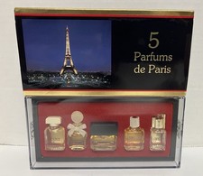 Set 5 Parfums De Paris Mini Perfume France NIB picture