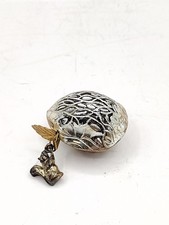 Antique Walnut Tape Measure w/ Squirrel Charm, 3 ft  **RARE** picture