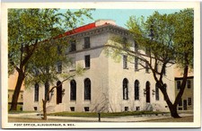 Postcard NM Albuquerque Post Office picture