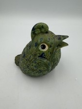 1970s Whimsical Ceramic Quail Bird Pomander Potpourri Sifter MINT picture