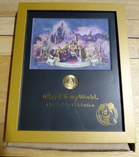 2005 Walt Disney World Cast Member Holiday Celebration Framed Coin+ Picture 11x9 picture