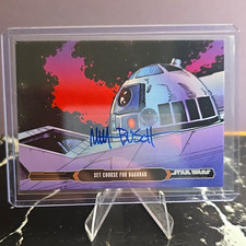  2015 Topps Star Wars The Empire Strikes Back  Matt Busch Autograph  (#46). picture