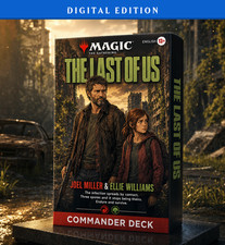 The Last of Us - Joel & Ellie, DIGITAL 100 Card Commander Deck, MTG EDH picture