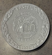 1972 Frankoma Easter Decorative Plate