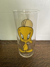Vintage 1973 TWEETY BIRD Looney Tunes Pepsi Collector Series Glass Warner picture