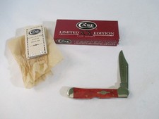 Case XX 2000 Limited Edition Red Mini Copperlock 61749 L SS, Item 07976 picture