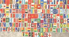 National Country Flags different sizes Iron Sew on Embroidered Patch Badge picture