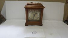 Genuine Linden Clock Roman Numerals Tested Works  Quartz Flat Rate Shipping  picture