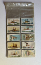 WD & HO Wills Cigarette Cards 1911 Capstan United States Warships Full Set of 25 picture