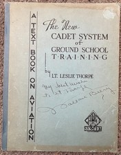 book WALLACE BEERY autograph on New Cadet System of Ground School Training 1935 picture