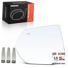 Left Driver Side Heated Power Mirror Glass picture
