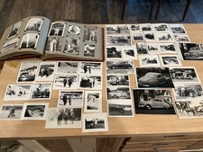 1930 - 50s Large Vintage Photo Pictures Sailors Cars Skiing Horse Naval Ships picture