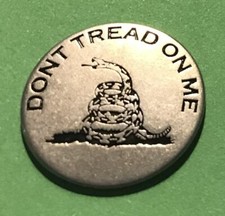 Colonial Williamsburg Gadsden Flag-Don't Tread On Me Token picture