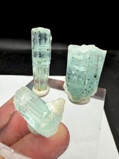 3 Pieces Sky Blue  Aquamarine Transparent and Terminated Crystal, 105 CTS picture