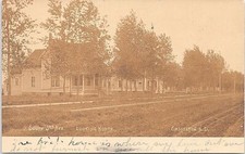 RPPC Casselton North Dakota Street Scene early 1900s Business District picture